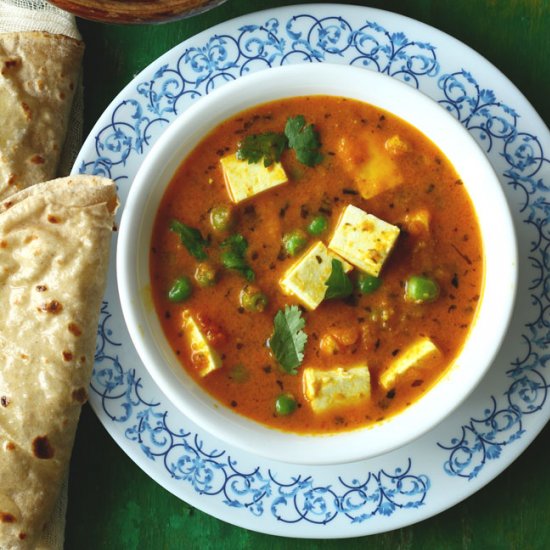 Matar Paneer