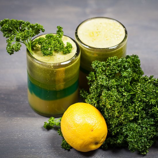 Cleansing Parsley-Cantaloupe Tonic