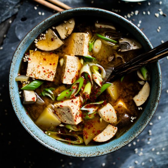 Doenjang Jjigae- hearty Korean soup