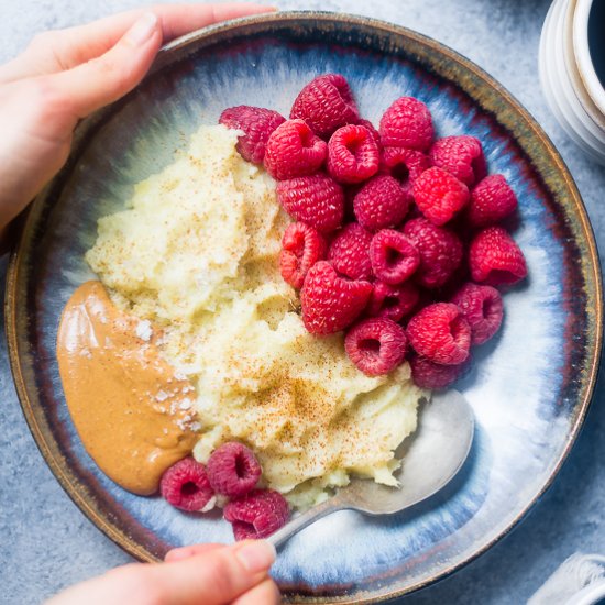 PB & J Sweet Potato Breakfast Bowl