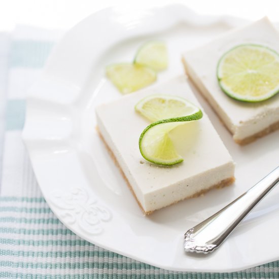 Vegan Key Lime Pie Bars