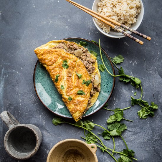 Cambodian Pork Omelette