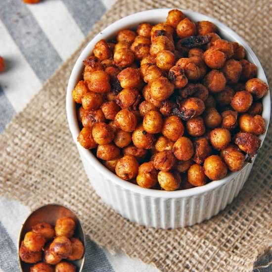 Harissa Spiced Chickpeas