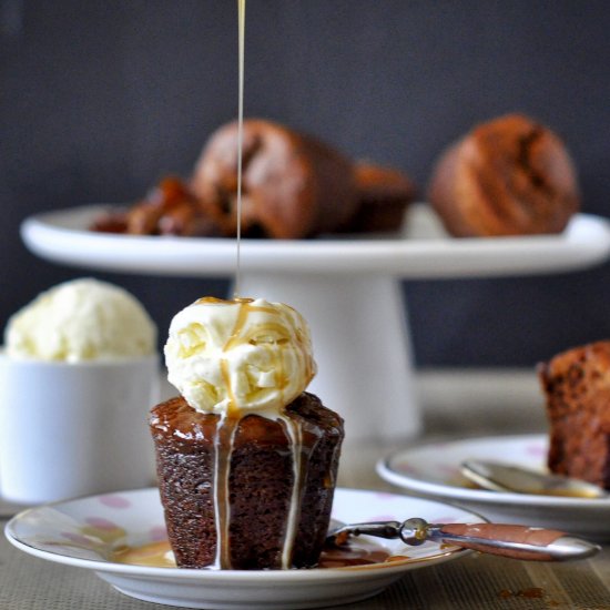 Date Pudding With Rum Caramel Sauce