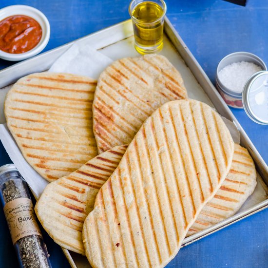 Whole Wheat Panini Press Breads