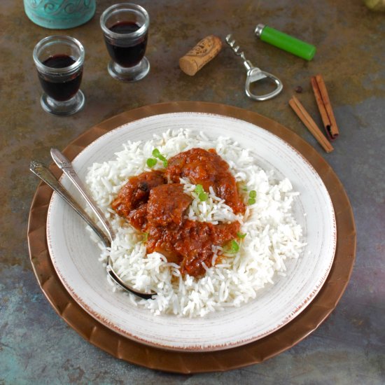 Chicken Braised with Warm Spices