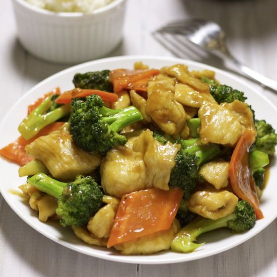 Chicken With Broccoli