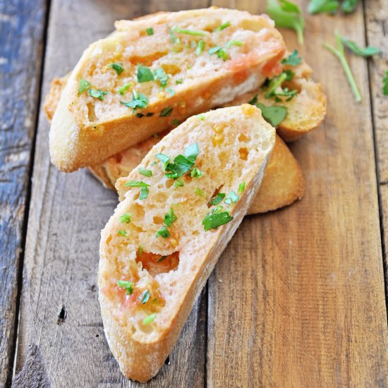 Catalan Tomato Rubbed Bread