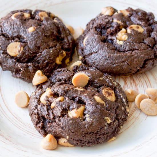 Chocolate Peanut Butter Cookies