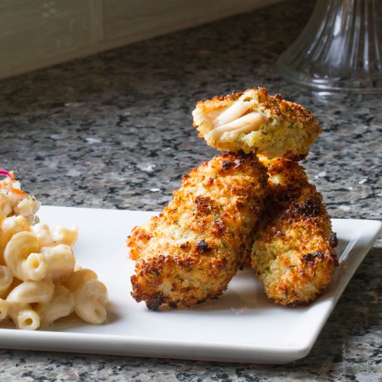 Baked Crispy Crunchy Fish Sticks