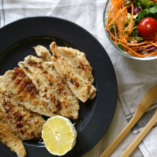 Chicken Cutlet Palermo Style