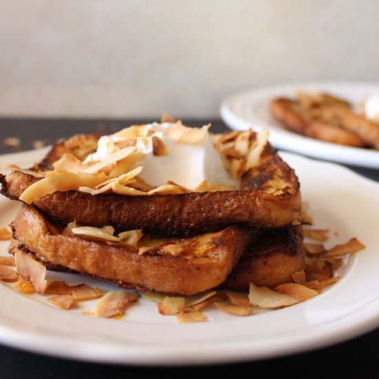 Coconut Orange French Toast