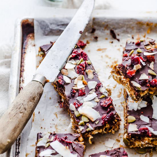 No Bake Apple & Cinnamon Bars