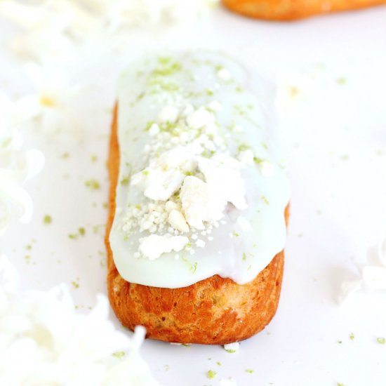 Lime éclairs