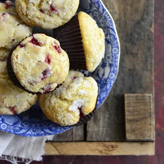 Strawberry Lemonade Muffins