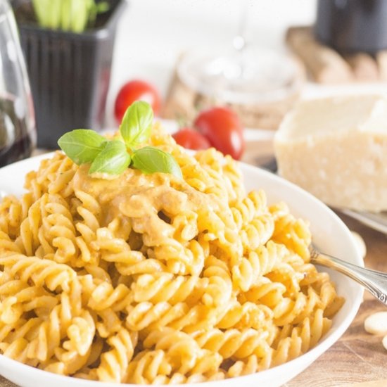 Fusilli with Pesto Trapanese