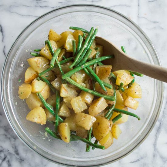 Vinaigrette Bean & Potato Salad