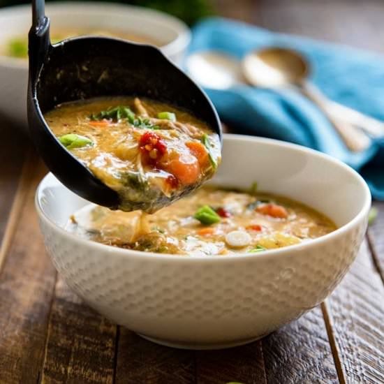 Coconut Chicken Thai Soup