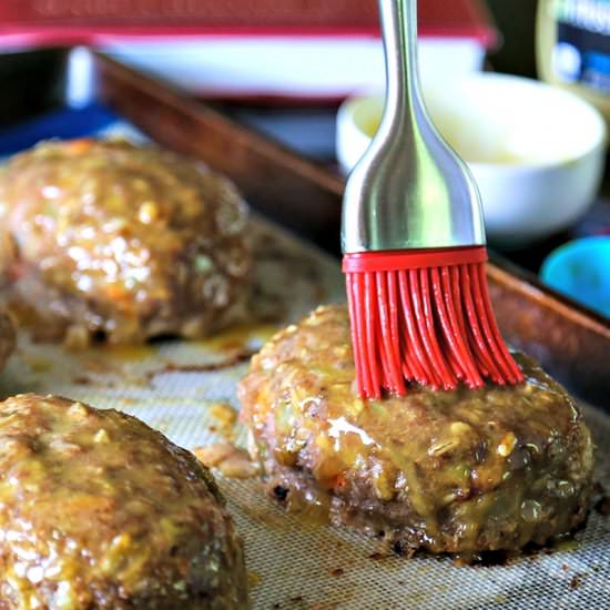 Turkey Mini Meatloaf & Dijon Glaze