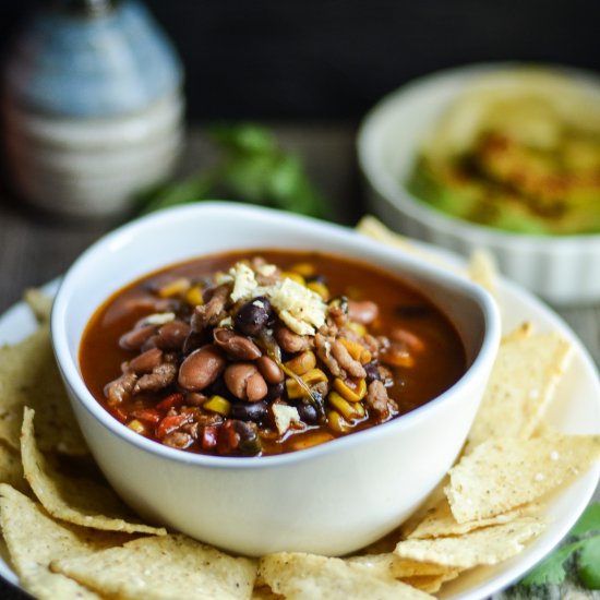 2 Bean Chicken Chili