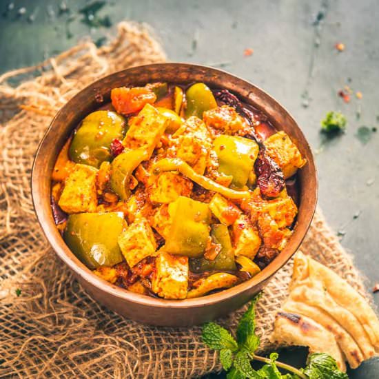 Kadai Paneer Recipe