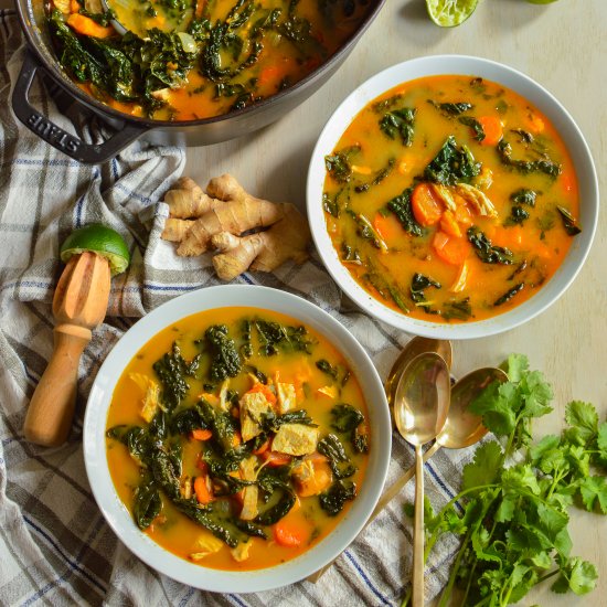 thai coconut curry soup