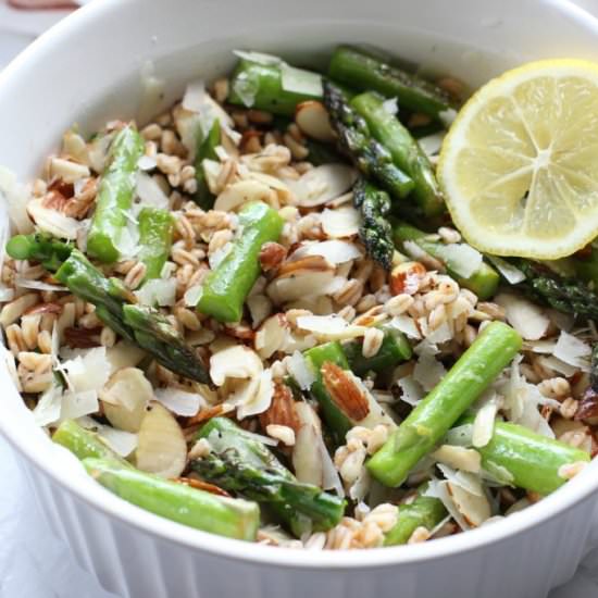 Farro and Asparagus Salad