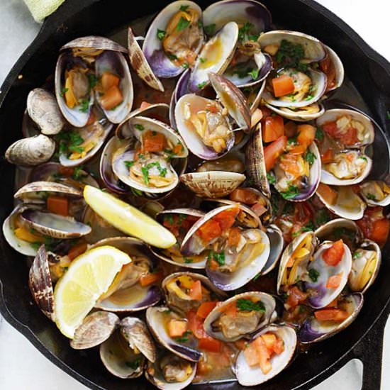 Italian Sauteed Clams