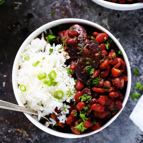 Instant Pot Red Beans & Rice