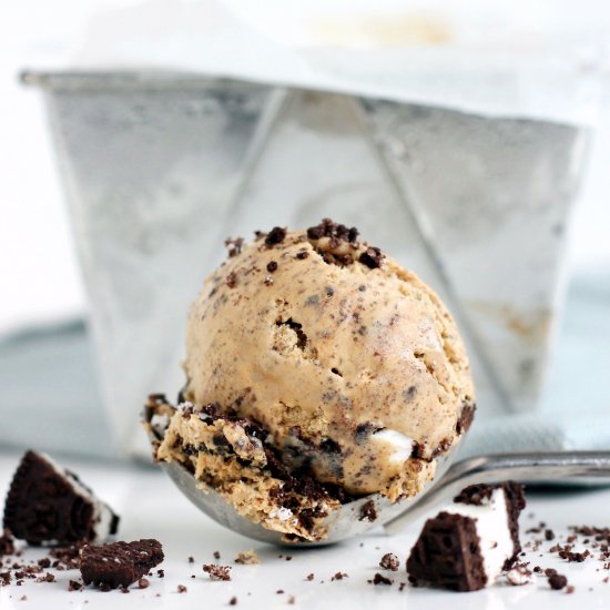 Coffee and Oreo Ice Cream