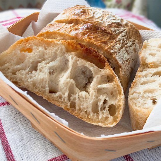 Homemade Perfect Ciabatta Bread