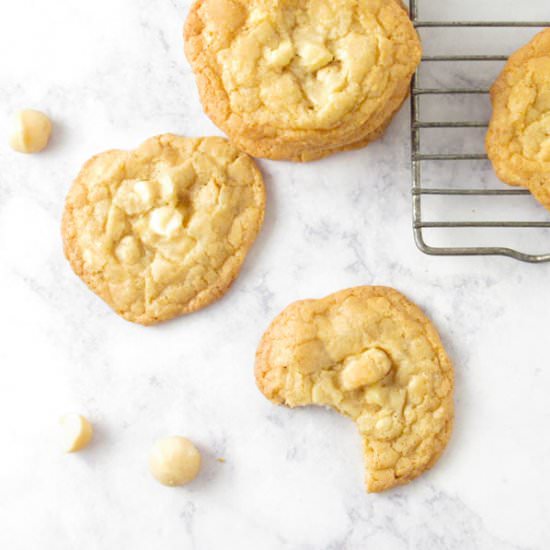 White Chocolate Chip Cookies