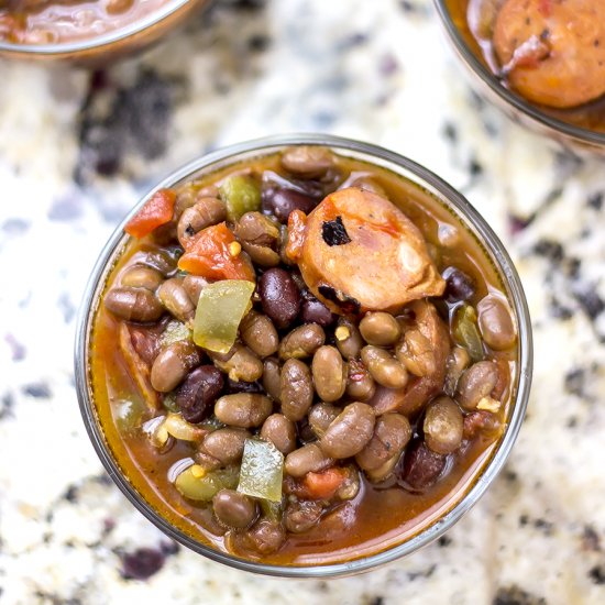 Baked Bean and Sausage Stew