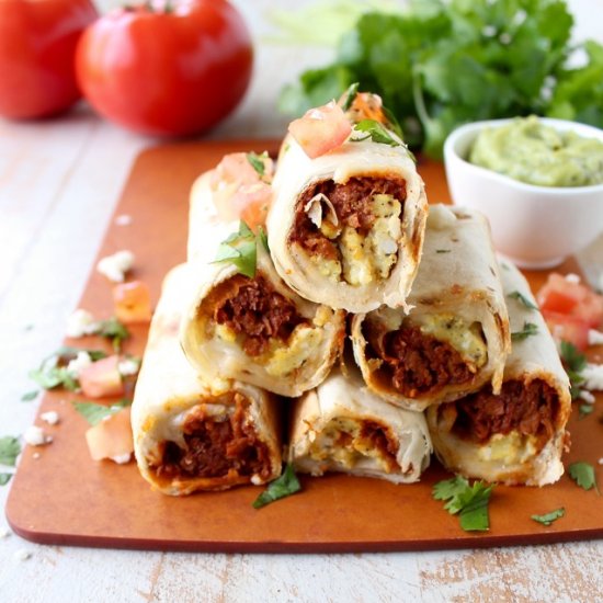 Breakfast Taquitos