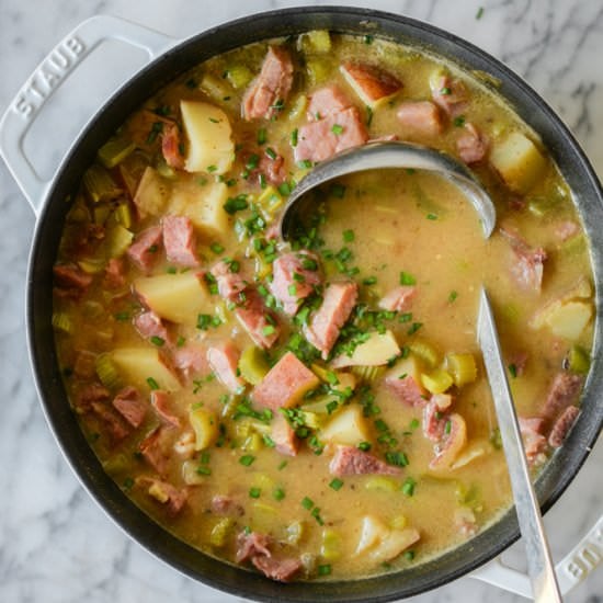 Spiced Ham & Potato Soup