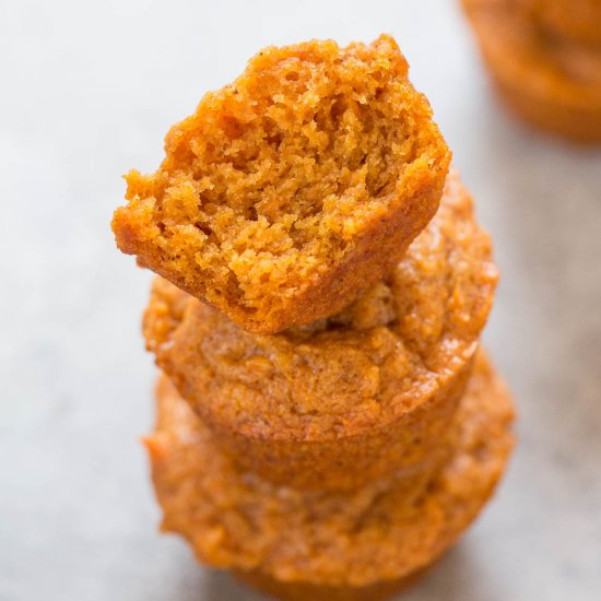 Skinny Mini Sweet Potato Muffins