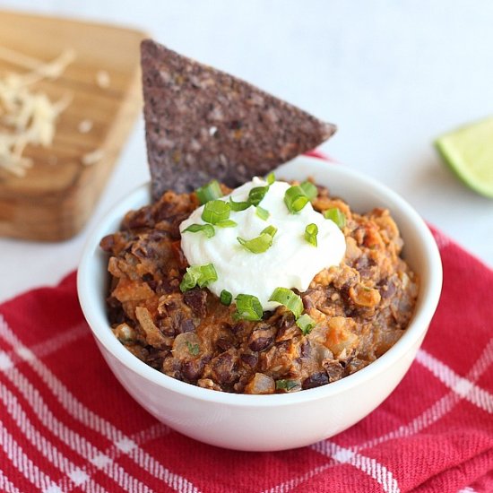 Quick Tex-Mex Black Beans