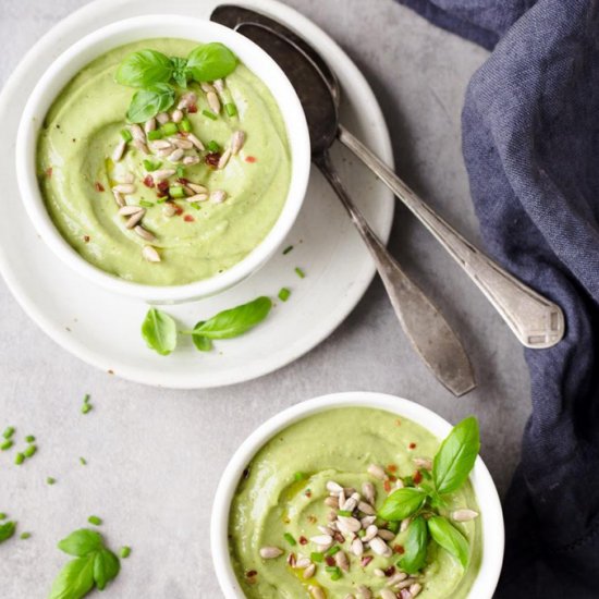 Avocado & Cucumber Soup