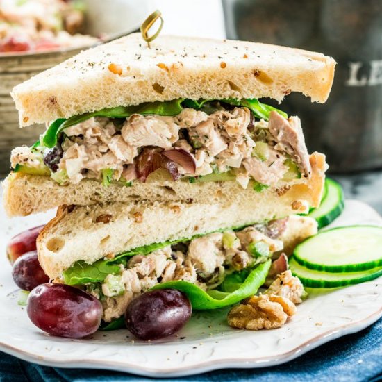 Knockout Chicken Salad Sandwiches