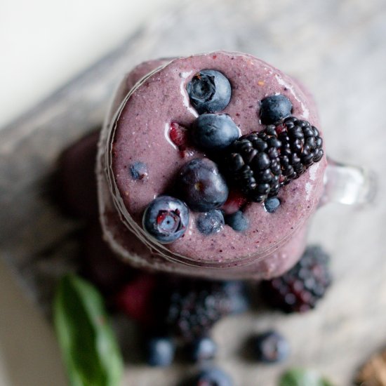 Ginger Berry Power Smoothie