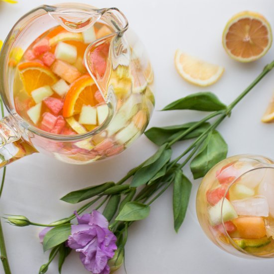 Sparkling Melon & Citrus Sangria