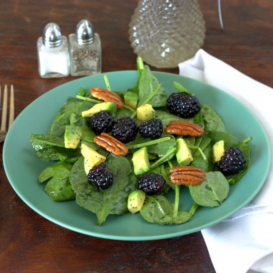 Spinach and Blackberry Salad