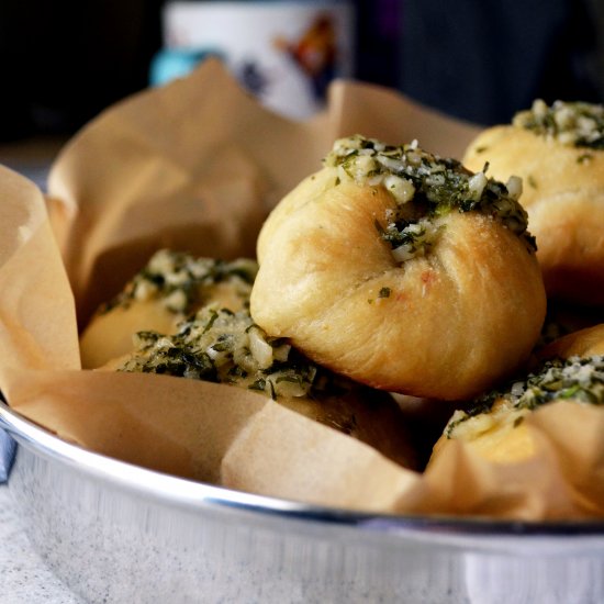 Lazy Garlic Knots/Pizza Dough