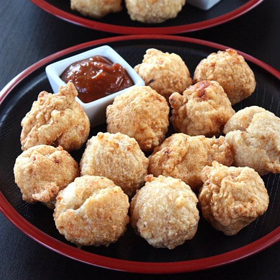 Indonesian Fried Chicken Meatballs