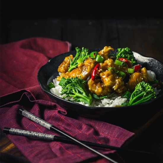 General Tso’s (Japanese) Chicken