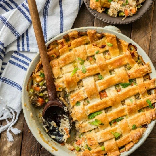 Chicken Pot Pie Casserole