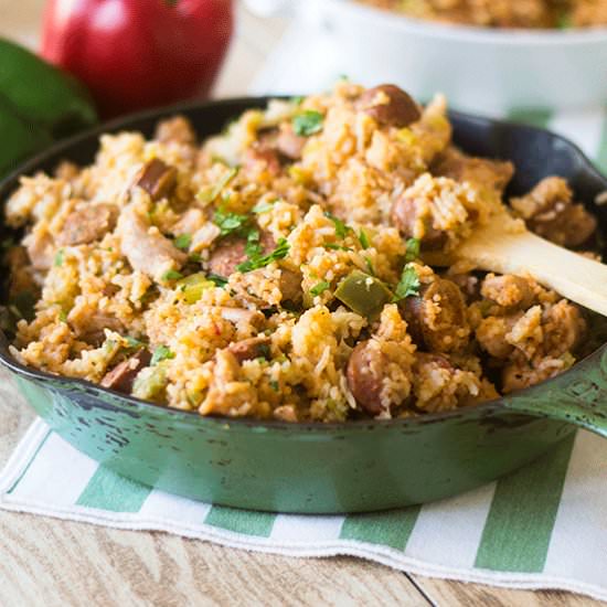 Pressure Cooker Jambalaya