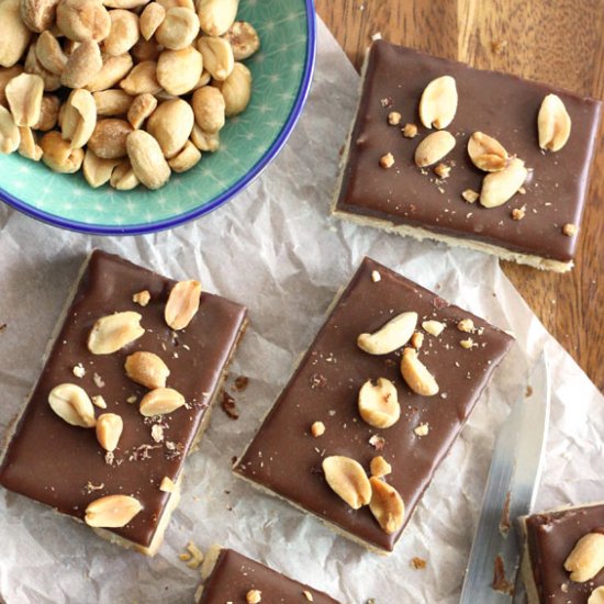 Milk Chocolate Peanut Butter Bars