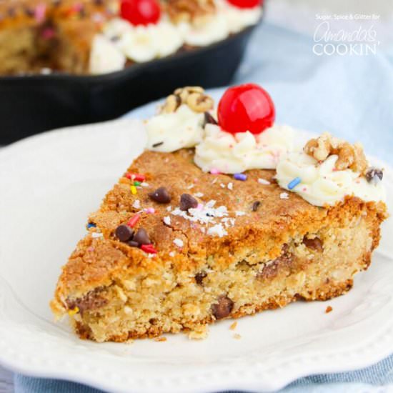 Chocolate Chip Cookie Skillet