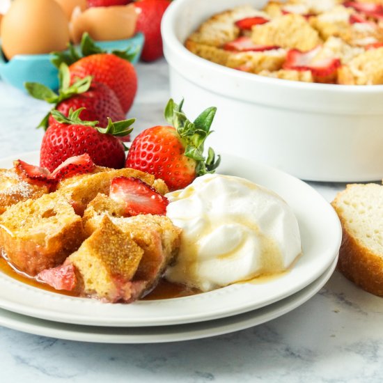 Strawberries and Cream French Toast